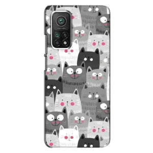 Чохли з Котиками для Xiaomi Mi 10T Pro (VPrint) (Мальовані котики)