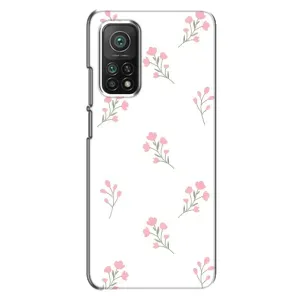 Чохол з розовим принтом для Xiaomi Mi 10T Pro (Рожеві квіти)
