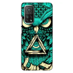 Чохол з пташками на Xiaomi Mi 10T Pro (VPrint) (Сова з оком)