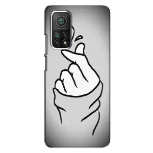Чохол з принтом для Xiaomi Mi 10T Pro (AlphaPrint - Знак сердечка) (Значок Love)