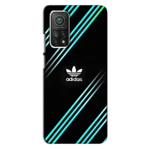 Чехлы Адидас для Xiaomi Mi 10T (AlphaPrint) (Адидас с полосами)