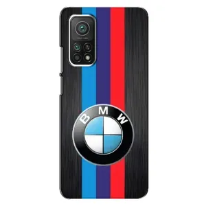 Чохол для Сяомі Мі 10Т - з принтом БМВ (AlphaPrint) (Лого BMW)