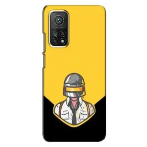 Чеjхол PUBG для Сяомі Мі 10Т (AlphaPrint) (Пабг в шоломі)
