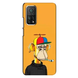 Чехлы с Обезьянами NFT для Xiaomi Mi 10T (AlphaPrint) (Скучающая Обезьяна NFT)