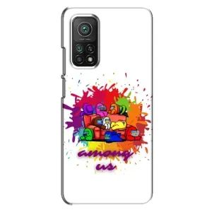 Чехол Амонг Ас для Xiaomi Mi 10T (AlphaPrint) (Яркий АмонгАс)