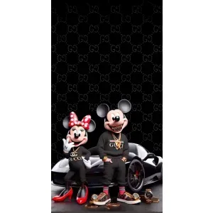 Чехол Disney Mouse Xiaomi Mi 11 Lite (PREMIUMPrint) (Семья Маусов)