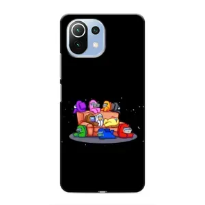 Чохли Амонг Ас для Xiaomi Mi 11 Lite (AlphaPrint) (Амонг-ас)