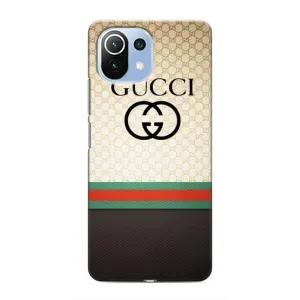 Чехлы ГУЧЧИ для Сяоми Ми 11 Лайт (AlphaPrint) (GUCCI стиль)