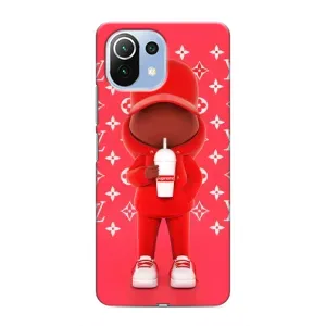 Крутые Чехлы Луи Виттон для Xiaomi Mi 11 Lite (AlphaPrint) (Модный стиль)