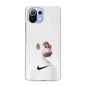 Чехлы с Обезьянами NFT для Xiaomi Mi 11 Lite (AlphaPrint) (обезьяна NFT Nike)