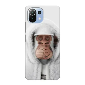 Чехлы с Обезьянами NFT для Xiaomi Mi 11 Lite (AlphaPrint) (обезьяна NFT в тату)