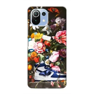 Чехол для Xiaomi Mi 11 Lite - с принтом Найк (AlphaPrint) (Стиль Найк)