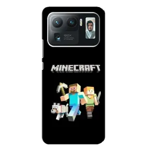 Чехол Майнкрафт на Xiaomi Mi 11 Ultra (AlphaPrint) Minecraft (герои Minecraft)