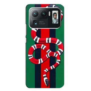 Чехлы ГУЧЧИ для Сяоми Ми 11 Ультра (AlphaPrint) (Gucci змия)