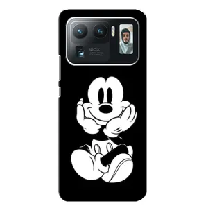 Міккі Маус чохол для Xiaomi Mi 11 Ultra (AlphaPrint - Мультяшні) (Маус на чорному)