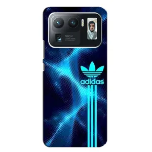 Чехлы Адидас для Xiaomi Mi 11 Ultra (AlphaPrint) (Синий Адидас)
