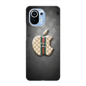 Чехлы ГУЧЧИ для Сяоми Ми 11 (AlphaPrint) (Apple gucci)