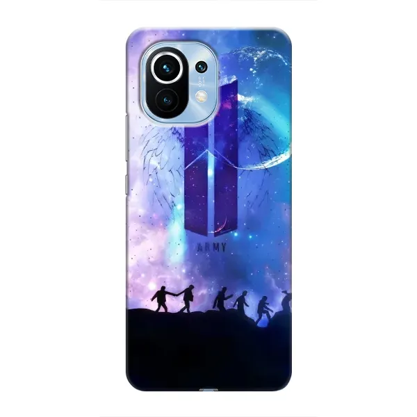 Чохол з принтом «Army BTS» для Xiaomi Mi 11 Чохол з принтом «Army BTS» для Xiaomi Mi 11