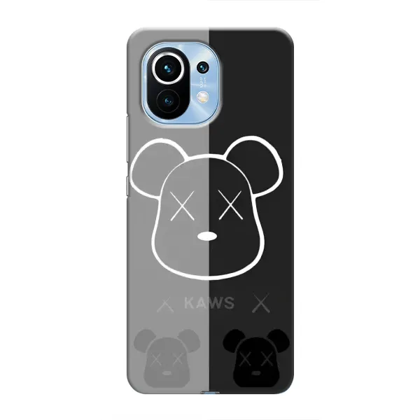 Чехол с принтом «БеарБрик глаза» для Xiaomi Mi 11 Чехол с принтом «БеарБрик глаза» для Xiaomi Mi 11