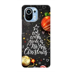 Різдвяні Чохли для Xiaomi Mi 11 (VPrint) (Ялинка)