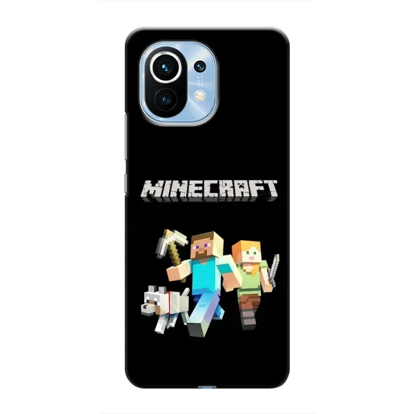Чохол з принтом «герої Minecraft» для Xiaomi Mi 11