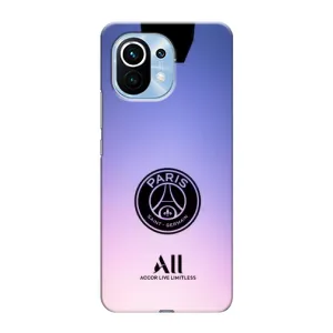 Чохли PSG для Xiaomi Mi 11 (AlphaPrint) (лого PSG)