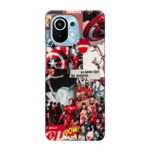Чохол з принтом «Марвел Комикс» для Xiaomi Mi 11