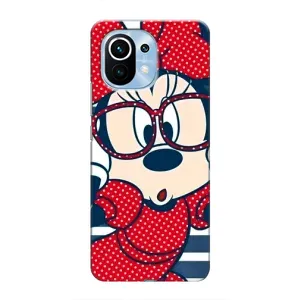 Міккі Маус чохол для Xiaomi Mi 11 (AlphaPrint - Мультяшні) (Маус в окулярах)