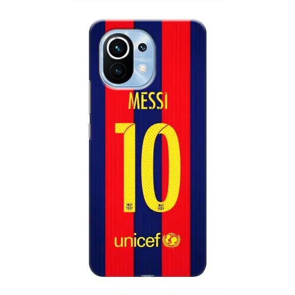 Чохол з принтом «Messi Barca 10» для Xiaomi Mi 11 Чохол з принтом «Messi Barca 10» для Xiaomi Mi 11