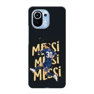 Чохли для Xiaomi Mi 11 (Leo чемпіон) (AlphaPrint) (Messi ПСЖ)