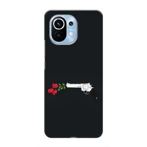 Чехлы (ART) Цветы на Xiaomi Mi 11 (VPrint) (Неожиданные цветы)