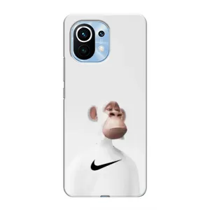 Чехлы с Обезьянами NFT для Xiaomi Mi 11 (AlphaPrint) (обезьяна NFT Nike)