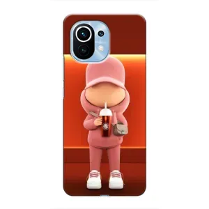Крутые Чехлы Луи Виттон для Xiaomi Mi 11 (AlphaPrint) (С Кофе)