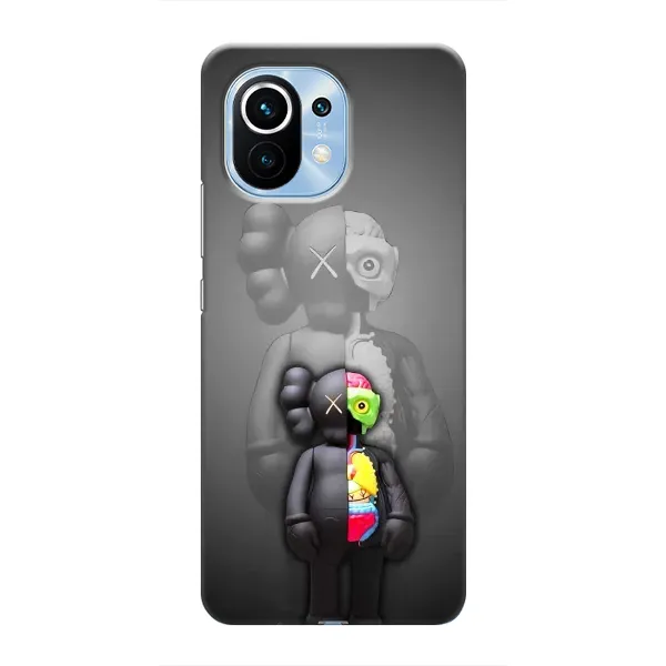 Чехол с принтом «Тело Bearbrick» для Xiaomi Mi 11 Чехол с принтом «Тело Bearbrick» для Xiaomi Mi 11