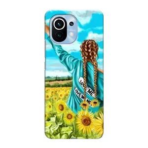 Чехол для Патриота Украины Xiaomi Mi 11 - (AlphaPrint) (Украиночка)
