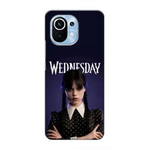 Чехлы Венсдей на Xiaomi Mi 11 Уэнсдей (AlphaPrint) (Wednesday)