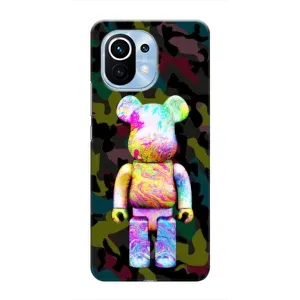 Чехол с принтом «Яркий Bearbrick» для Xiaomi Mi 11