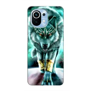 Захисні чохли для Сяомі Мі 11 (AlphaPrint) (ХІТ продаж) ВОВК