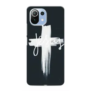 Чехол для Xiaomi Mi 11i (AlphaPrint) - (Христианские) (Иисус)