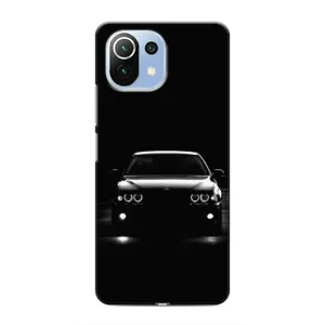 Чехол для Сяоми Ми 11i - с принтом БМВ (AlphaPrint) (Машина BMW)