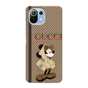 Чехлы ГУЧЧИ для Сяоми Ми 11i (AlphaPrint) (Mickey GUCCI)