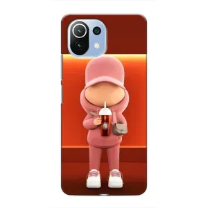 Крутые Чехлы Луи Виттон для Xiaomi Mi 11i (AlphaPrint) (С Кофе)