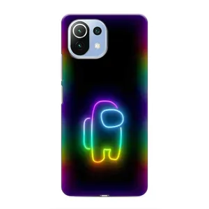 Чехол Амонг Ас для Xiaomi Mi 11i (AlphaPrint) (Яркий скин)