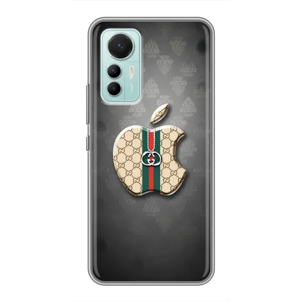 Чохол з принтом «Apple gucci» для Xiaomi Mi 12 Lite Чохол з принтом «Apple gucci» для Xiaomi Mi 12 Lite