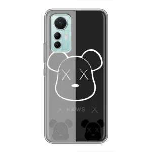 Чехол с принтом «БеарБрик глаза» для Xiaomi Mi 12 Lite