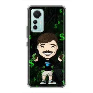 Чохол з принтом «Блогер Beast» для Xiaomi Mi 12 Lite