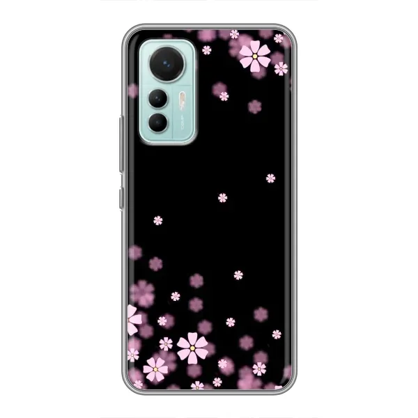 Чохол з принтом «Квіти маленькі» для Xiaomi Mi 12 Lite Чохол з принтом «Квіти маленькі» для Xiaomi Mi 12 Lite