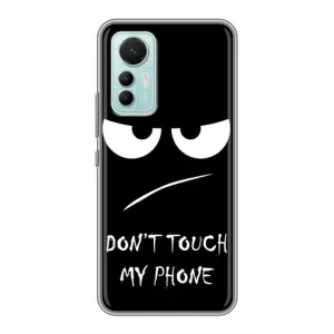 Чохол з принтом «Dont Touch» для Xiaomi Mi 12 Lite