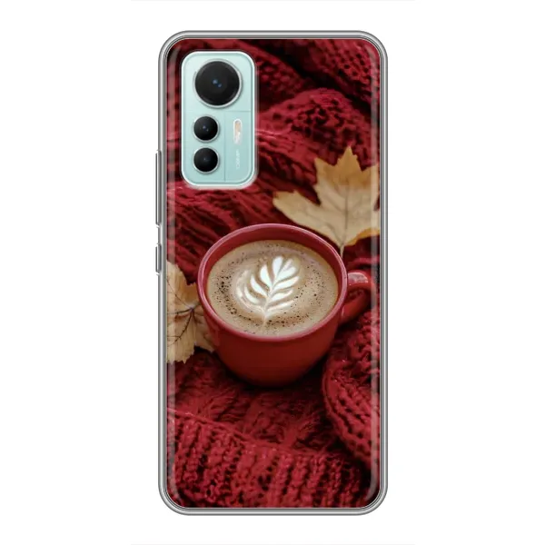 Чехол с принтом «Кофе на пледе» для Xiaomi Mi 12 Lite Чехол с принтом «Кофе на пледе» для Xiaomi Mi 12 Lite
