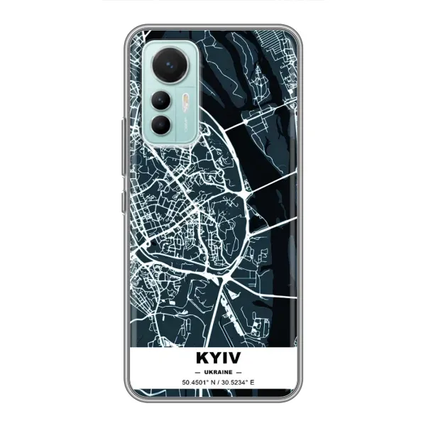Чохол з принтом «Київ» для Xiaomi Mi 12 Lite Чохол з принтом «Київ» для Xiaomi Mi 12 Lite